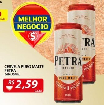 Assaí Atacadista Cerveja Puro Malte Petra Lata 350ml oferta