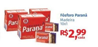Fósforo Paraná 10x1