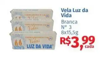 Vela Luz da Vida 8x15 5g