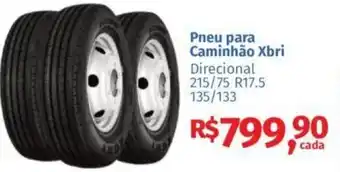 Supermercados Mateus Pneu para Caminhão Xbri oferta