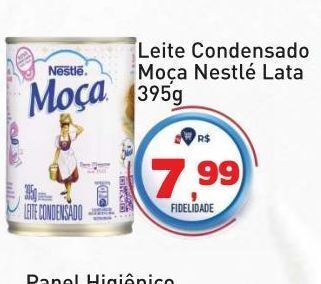 Tonin Superatacado Leite condensado moça nestlé lata 395g oferta