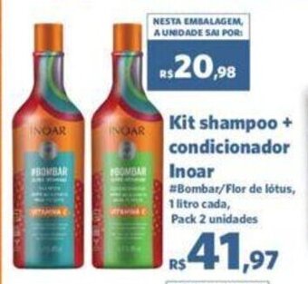 Kit Shampoo + Condicionador Inoar