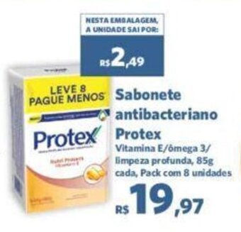Sam's Club Sabonete Antibacteriano Protex 85g oferta