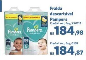 Sam's Club Fralda Descartãvel Pampers oferta