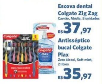 Sam's Club Escova Dental Colgate Zig Zag 8 unidades oferta