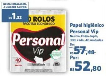 Papel Higiénico Personal Vip
