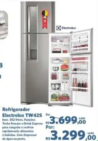 Sam's Club Refrigerador Electrolux TW425 oferta