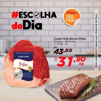 Coxão Mole Bovino Friboi 1kg