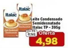Nagumo Leite Condensado Semidesnatado Italac TP 395g oferta