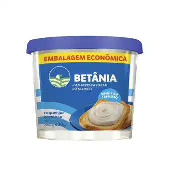Requeijão betânia tradicional embalagem econômica 400g