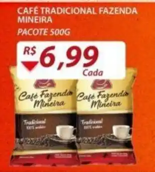 Assaí Atacadista Café Tradicional Fazenda Mineira 500g oferta
