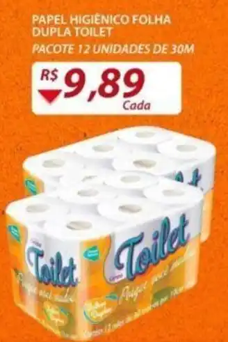 Papel Higiénico Folha Dupla Toilet