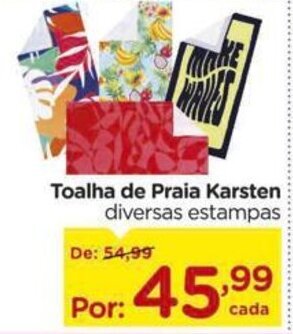 Toalha de Praia Karsten