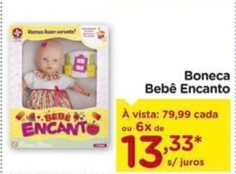 Boneca Bebe Encanto