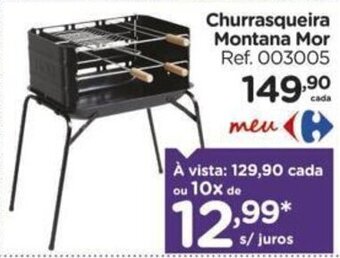 Carrefour Churrasqueira Montana Mor oferta