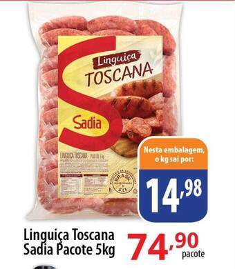 Akki Atacadista Linguiça toscana sadia oferta
