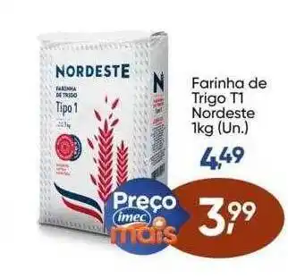 Imec Supermercados Farinha de trigo nordeste oferta