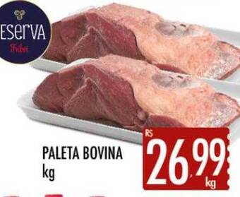 Supermercados Avenida Paleta bovina kg oferta
