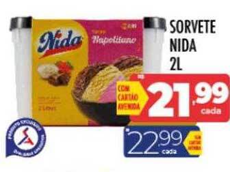 Supermercados Avenida Sorvete nida oferta
