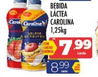 Bebida láctea carolina