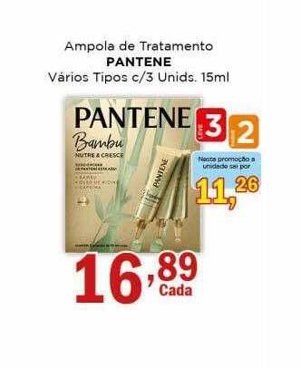 Supermercados Mundial Ampola de tratamento pantene varios tipos oferta