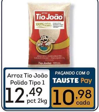 Arroz tio joão polido tipo 1