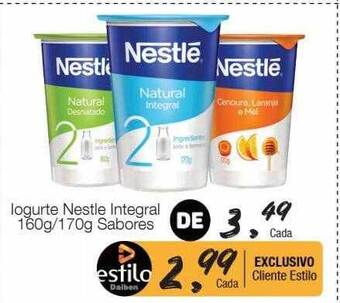 Supermercado Dalben Iogurte nestle integral sabores oferta