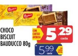 Supermercados Avenida Choco biscuit bauducco oferta
