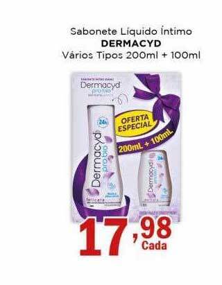 Supermercados Mundial Sabonete liquido intimo dermacyd varios tipos oferta