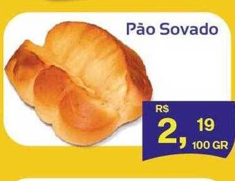 Supermercados Planalto Pão sovado oferta