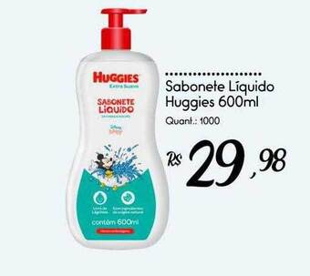 Giassi Supermercados Sabonete liquido huggies oferta