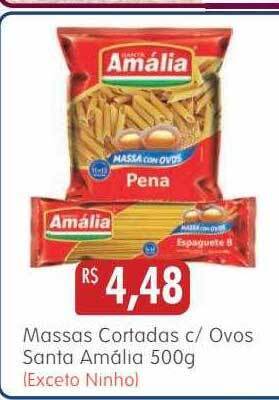 Massas cortadas c ovos santa amália
