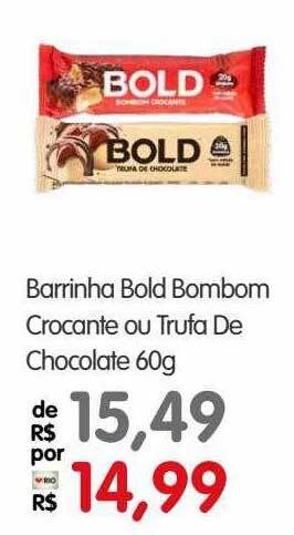Zona Sul Barrinha bold bombom crocante ou trufa de chocolate oferta