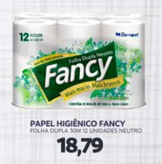 Novo Mix Papel Higiénico Fancy oferta