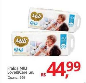 Supermercados Koch Fralda mili love&care oferta