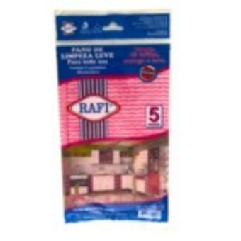 Pano multiuso rafi 5un rosa