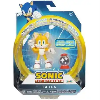 Boneco tails sonic the hedgehog