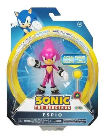 Boneco espio sonic the hedgehog