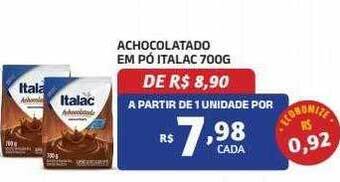 Bahamas Mix Achocolatado em pó italac oferta