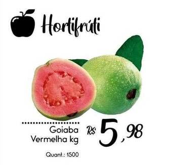 Giassi Supermercados Goiaba vermelha kg oferta