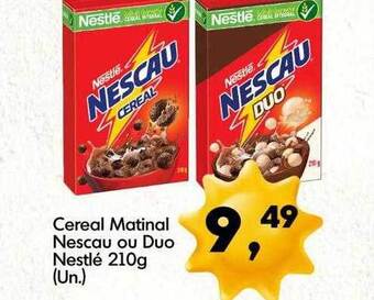 Imec Supermercados Cereal matinal nescau ou duo nestlé oferta