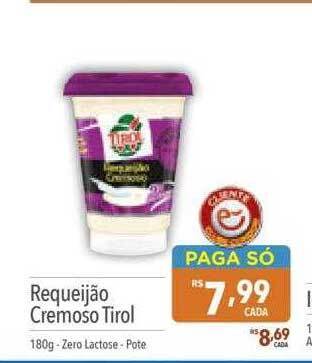 Supermercados Condor Requeijão cremoso tirol oferta