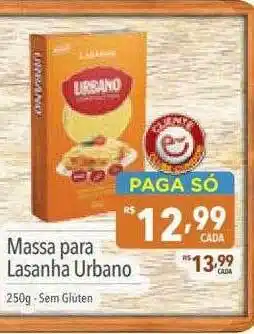 Supermercados Condor Massa para lasanha urbano oferta