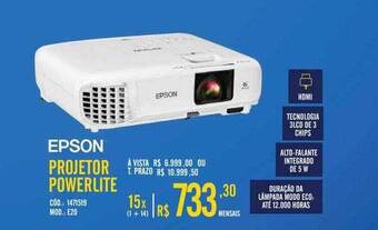Epson projetor powerlite