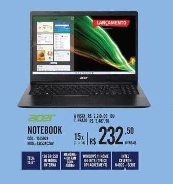 Zema Acer notebook oferta