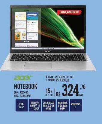 Zema Acer notebook oferta
