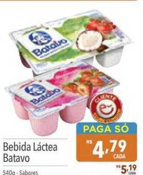 Supermercados Condor Bebida láctea batavo oferta