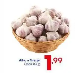 Barracão Supermercado Alho a granel oferta