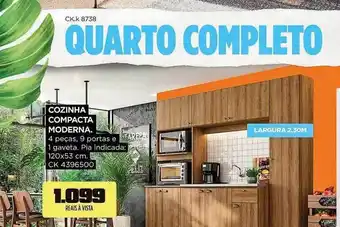 Cozinha compacta moderna