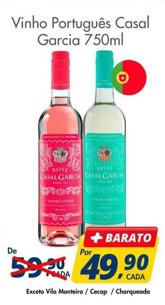 Vinho português casal garcia